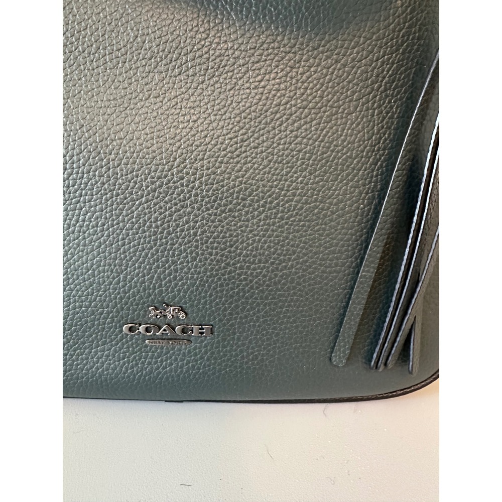 NWT Coach Chaise Crossbody Bag In Colorblock Green - Picture 6 of 12
